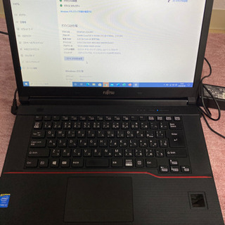 15.6inch Corei5 2.70ghz メモリ8GB TOSHIBA LIFEbook