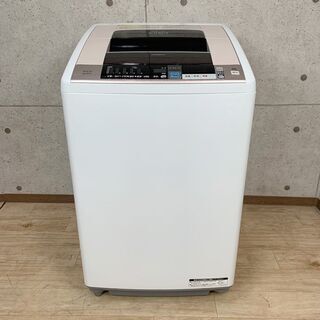 S6*2 日立 HITACHI タテ型洗濯乾燥機 BW-D8TV...