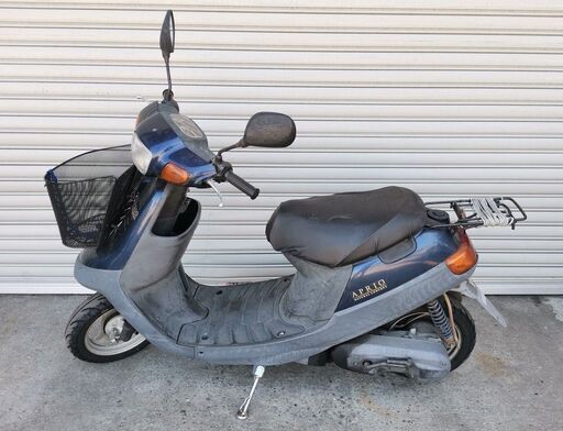 ヤマハ ジョグ アプリオ 4JP 原付 ◎ライト点灯/セル回転ok ジャンク 不動車 廃車済(廃車証なし) 部品取り パーツ取り JOG APRIO