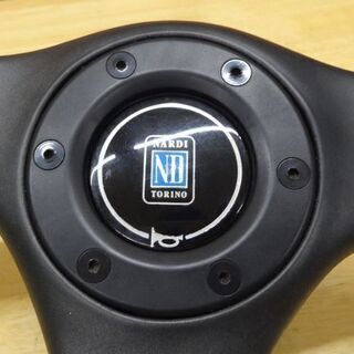 NARDI ナルディ ステアリング GARA3 TYPE4 365mm ブラックレザー＆ガン