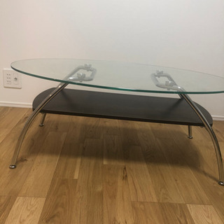 【ネット決済】ガラステーブル　テーブル