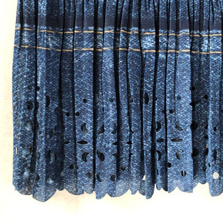 イッセイミヤケ⭐︎プリーツプリーツ⭐︎人気のジーンズ転写パターン