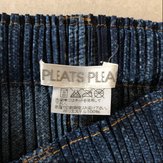 イッセイミヤケ⭐︎プリーツプリーツ⭐︎人気のジーンズ転写パターン