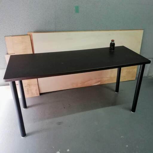 ニトリ大きめワークデスク イートン 幅150cm奥行60cm高さ76cm やま 堺のオフィス用家具 机 の中古あげます 譲ります ジモティーで不用品 の処分