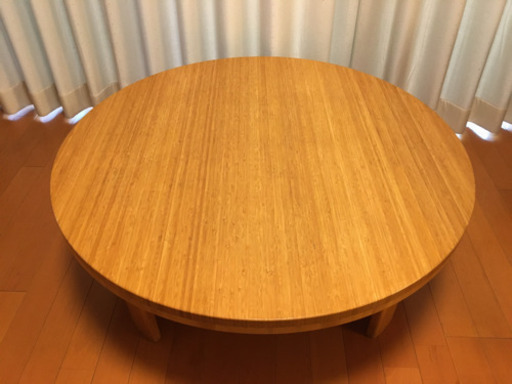 バンブー材折りたたみ式座卓