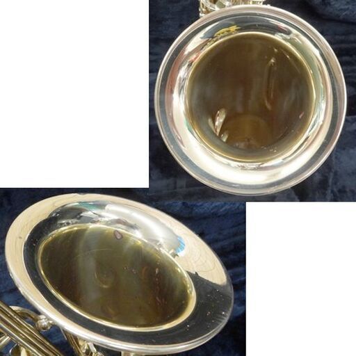 動作未確認・ジャンク扱☆アルトサックス ケース付 Victory ビクトリー