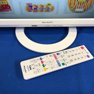 管理KRT139】SHARP 2016年 LC-22K30 22型 液晶テレビ USB HDD録画対応