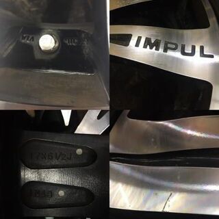 タイヤ、ホイール 【TOYO DRB 215/55R17】夏 4本【IMPUL Aura インパル 