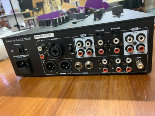 THUD RUMBLEミキサー BLACK Thud Rumble -TRX SCRATCH MIXER