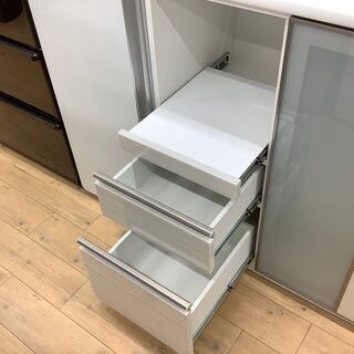 お洒落なカラーとデザインのニトリのキッチンカウンターのご紹介です！ - 収納家具