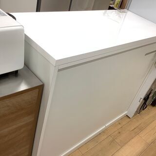 お洒落なカラーとデザインのニトリのキッチンカウンターのご紹介です！