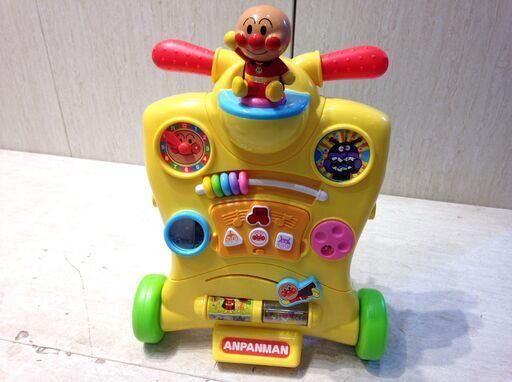 2574 アンパンマン へんしんウォーカー 乗用玩具 足蹴り 乗り物 手押し車 ベビー 赤ちゃん エレーマー 高浜のその他の中古あげます 譲ります ジモティーで不用品の処分