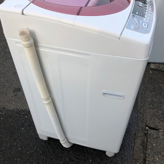 東芝 AW-80DJ 8kg洗濯機 ピンク