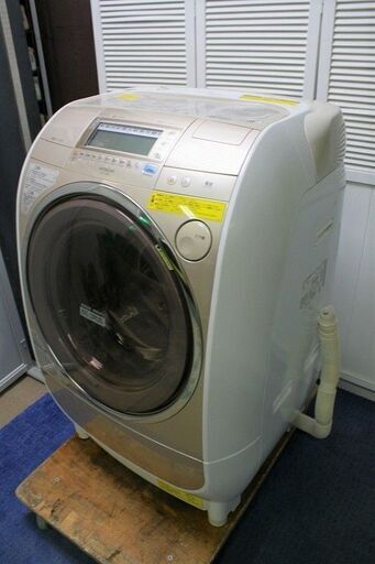 R1937) HITACHI 日立　ドラム式洗濯乾燥機　洗濯容量10kg 乾燥容量6.0kg BD-V3200L 2010年製! 洗濯機 店頭取引大歓迎♪