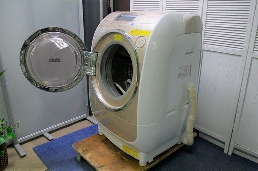 R1937) HITACHI 日立　ドラム式洗濯乾燥機　洗濯容量10kg 乾燥容量6.0kg BD-V3200L 2010年製! 洗濯機 店頭取引大歓迎♪