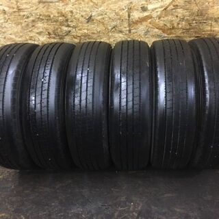 DUNLOP SPLT33 205/75R16 113/111L LT 16インチ トラックタイヤ 夏タイヤ 6本 2016年製 (TU74) クレジットカード QR決済可能