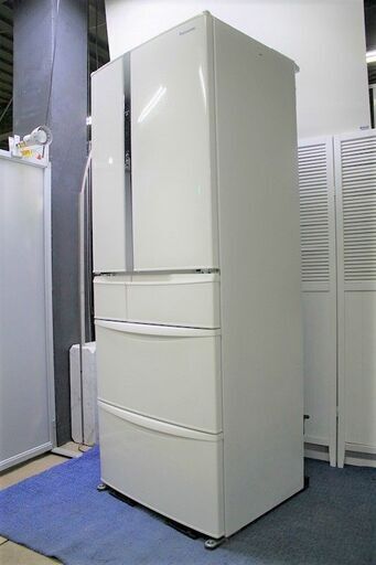 R1942) Panasonic パナソニック 6ドア冷凍冷蔵庫 451L 自動製氷 NR-F45S1-W 2016年製! 冷蔵庫 店頭取引大歓迎♪