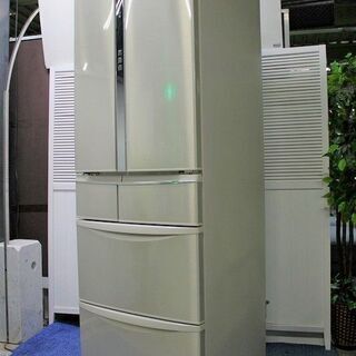 R1944) Panasonic パナソニック 6ドア冷凍冷蔵庫 462L 自動製氷 NR-F436T-N 2012年製! 冷蔵庫 店頭取引大歓迎♪の画像