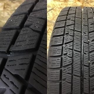 【YOKOHAMA ice GUARD iG50 PLUS 175/65R15】スタッドレス 4本【Weds JOKER 社外 15インチ 5.5J4HPCD100+42】バリ溝 アクア等　(VTY135) クレジットカード QR決済可能