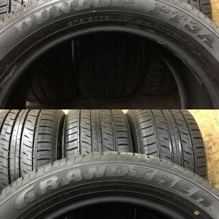 新車外し DUNLOP GRANDTREK PT3A 275/50R21 21インチ 4本 2016年製 