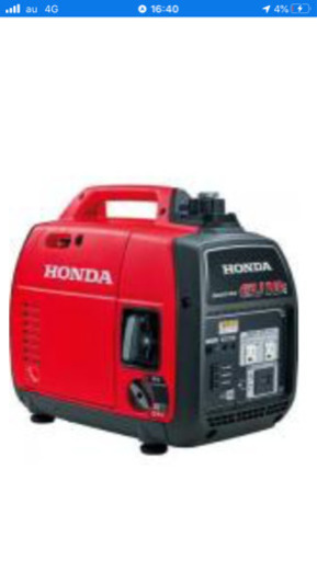 ★ 発電機　HONDA EU18i 新品　未使用