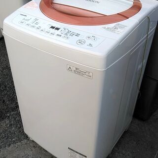 全自動洗濯機　8キロ　東芝ザブーン　2017年製　低振動　低騒音