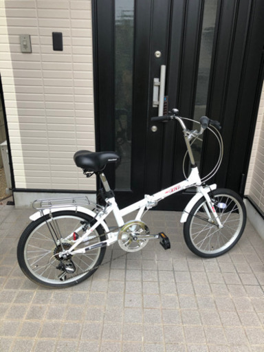 「売却済です」折りたたみ自転車 20インチ  使用１回  屋内保存3年