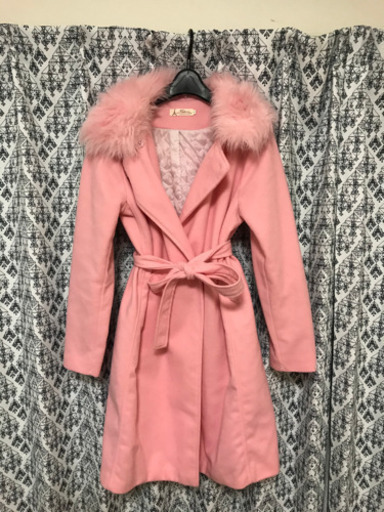 ピンクの冬のコート Katierose 浦賀のコート レディース の中古 古着あげます 譲ります ジモティーで不用品の処分