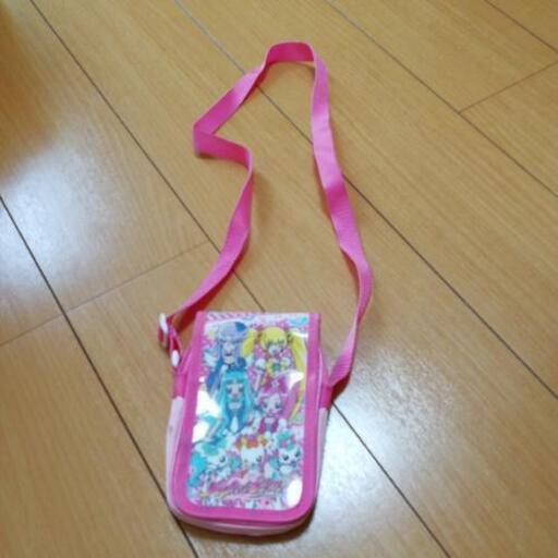 ハートキャッチプリキュアポシェット子ども用ヒモ付き小物入れカバン中古 Ken 石橋阪大前の家具の中古あげます 譲ります ジモティーで不用品の処分