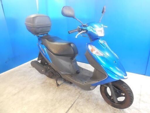 SUZUKI アドレスV125Ｇ 青 決算大売り出しセール 期間限定 諸経費０円 始動確認済み 自賠責保険加入で乗れます 即納車有り 横浜 都筑 宮前