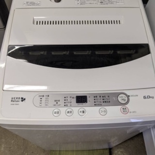 洗濯機 HerbRelax YWM-T60A1 2017年製 6...