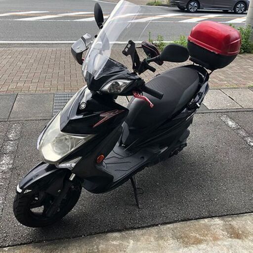 【引き渡し対応中】シグナスX　SR　125cc　SE44J　約2万7000km　擦り傷あり　富士市中野か沼津原で引き渡し