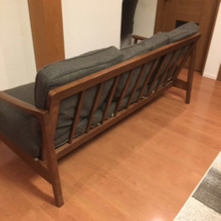 ケユカ製ソファー 3人掛け 中古 条件付き送料込み KEYUCA - 3人掛けソファ 