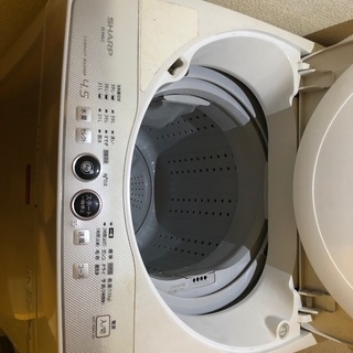 洗濯機　SHARP 4.5kg
