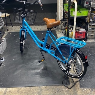 子供乗せ自転車 Petit Maman 20インチ LEDオートライト 3段変速 美品