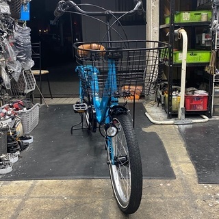 子供乗せ自転車 Petit Maman 20インチ LEDオートライト 3段変速 美品