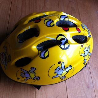 子供用安全ヘルメット黄色