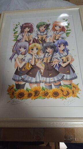 【交渉中】西又葵  鈴平ひろ 版画 SHUFFLE!Girl's