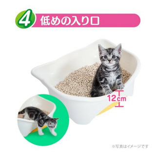 二つセットデオトイレ 子猫から体重5kgの成猫用 