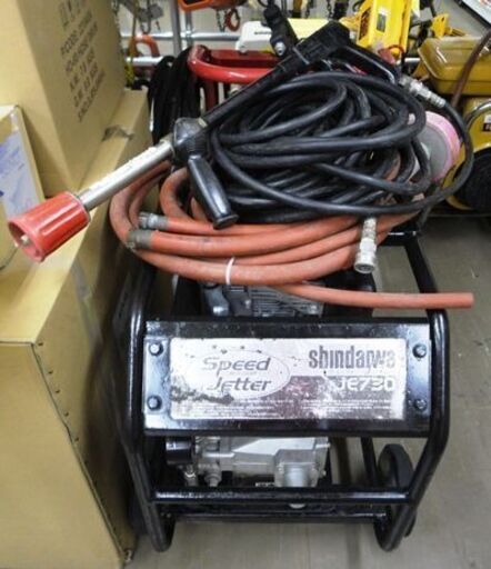 新ダイワ エンジン高圧洗浄機 JE730 中古品