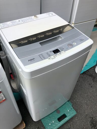 ☆中古 激安！！ AQUA　洗濯機　4.5ｋｇ　AQW-S45E形　2017年製　DI004　￥9,500！！