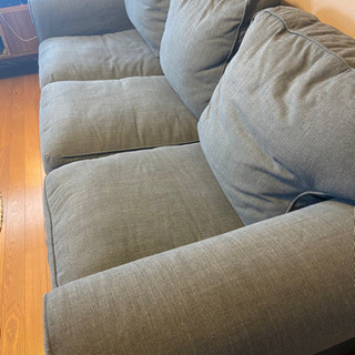 イケア　IKEA EKTORP  エークトルプ　3人掛けソファ　引き取り限定