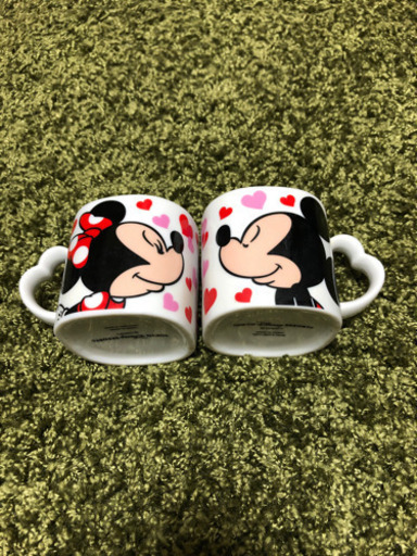 ミッキー ミニーkiss ペアcup みなにこ 竹田の食器 コーヒー ティー の中古あげます 譲ります ジモティーで不用品の処分