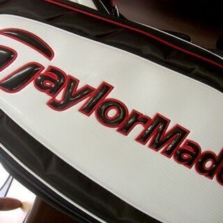 TaylorMade キャディバッグ 白/黒/赤 新品 TaylorMade/テーラーメイド STEALTH グローバルツアー
