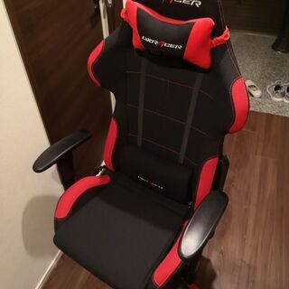 【超新品同様】DXRacer DXR-BKN ゲーミングチェア　...