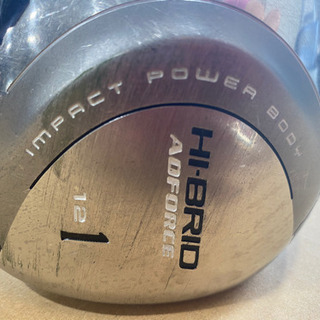 【SOLD OUT】ドライバー　フジクラシャフト使用　ダンロップ　HI-BRID 組み替え完了品