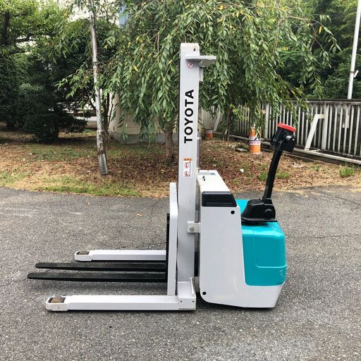 動画有!!　家のコンセントで充電　免許不要　700kg　電動フォークリフト　ウォーキーリフト　ハンドリフト　0.7ｔ　700キロ　2.5ｍ