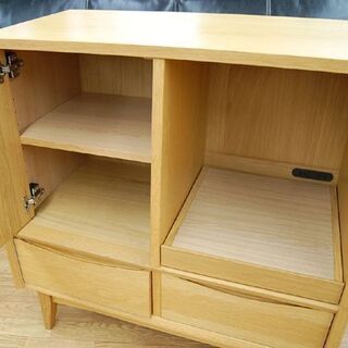 unico/ウニコ キッチンカウンター シグネ レンジボード レンジ台 キッチンラック signe オーク材☆ PayPay(ペイペイ)決済可能 ☆ 札幌市 清田区 平岡