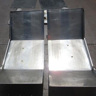 ♪泥除け♪リアフェンダー♪ステン♪14点セット♪全長約109cm♪左右セット♪N①♪