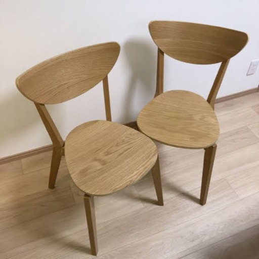 Ikea ダイニングチェア 2脚セット はー 中目黒の生活雑貨の中古あげます 譲ります ジモティーで不用品の処分